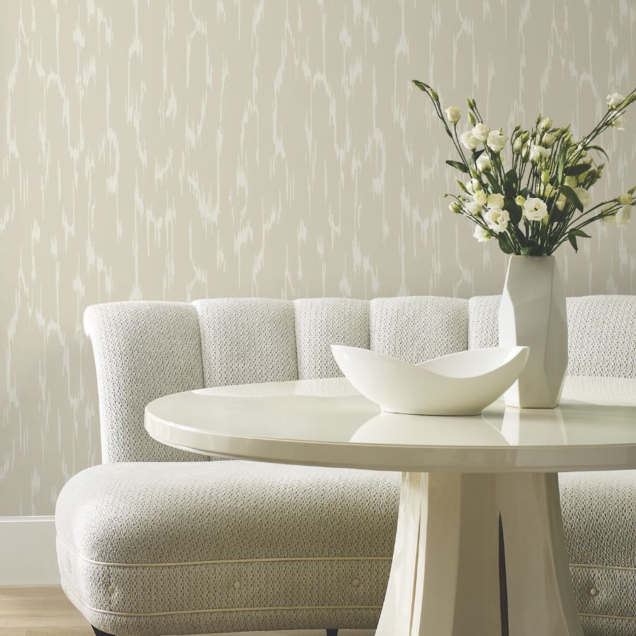 Purchase Df3364 | Decadence Ii, Flowing Taupe - Candice Olson Wallpaper