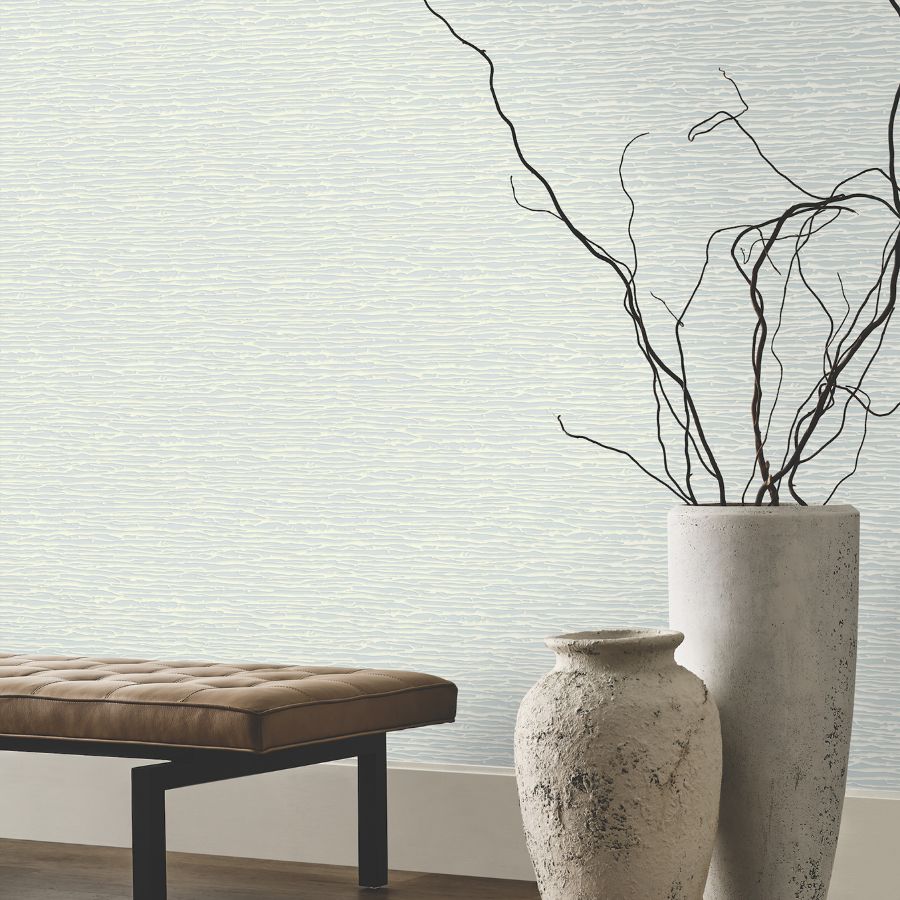 Purchase Df3381 | Decadence Ii, Horizons Blue - Candice Olson Wallpaper