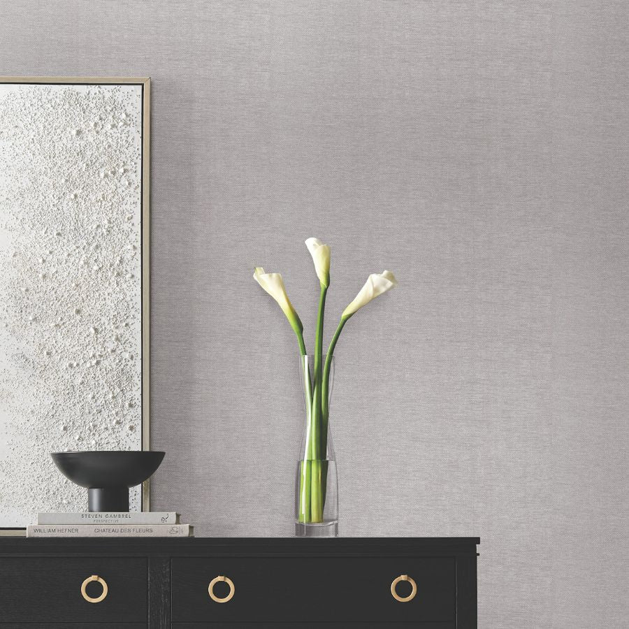 Purchase Df3396 | Decadence Ii, Woven Glimmer Silver - Candice Olson Wallpaper