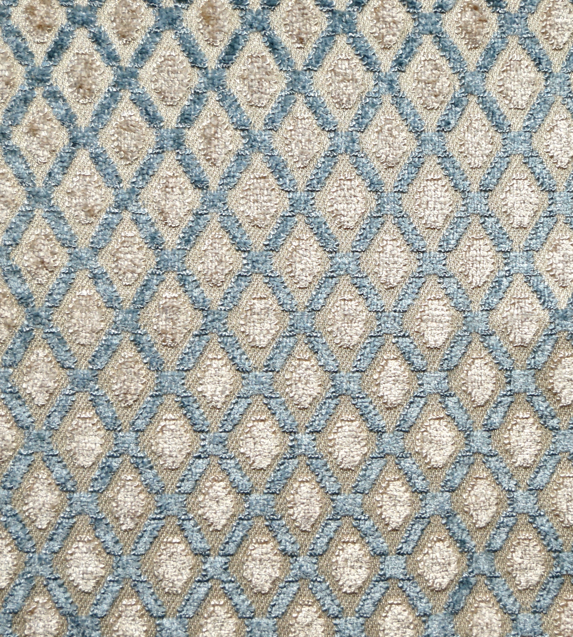 Purchase Old World Weavers Fabric SKU DS 23930003, Montreal Bleu/Beige 1