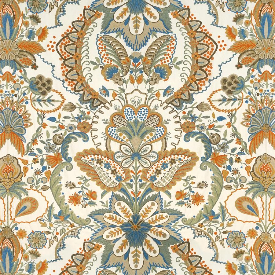 Purchase Old World Weavers Fabric SKU EG 00022390, Lalita Crewel Antique 1