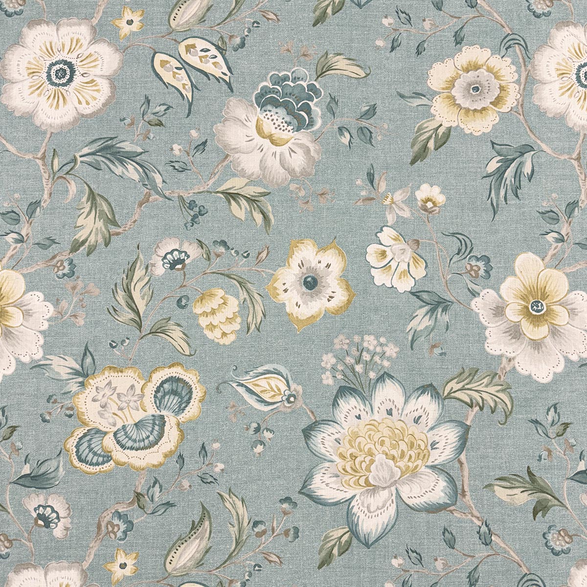 Purchase Mag Fabric Item# 12337 pattern name Eloise Aegean