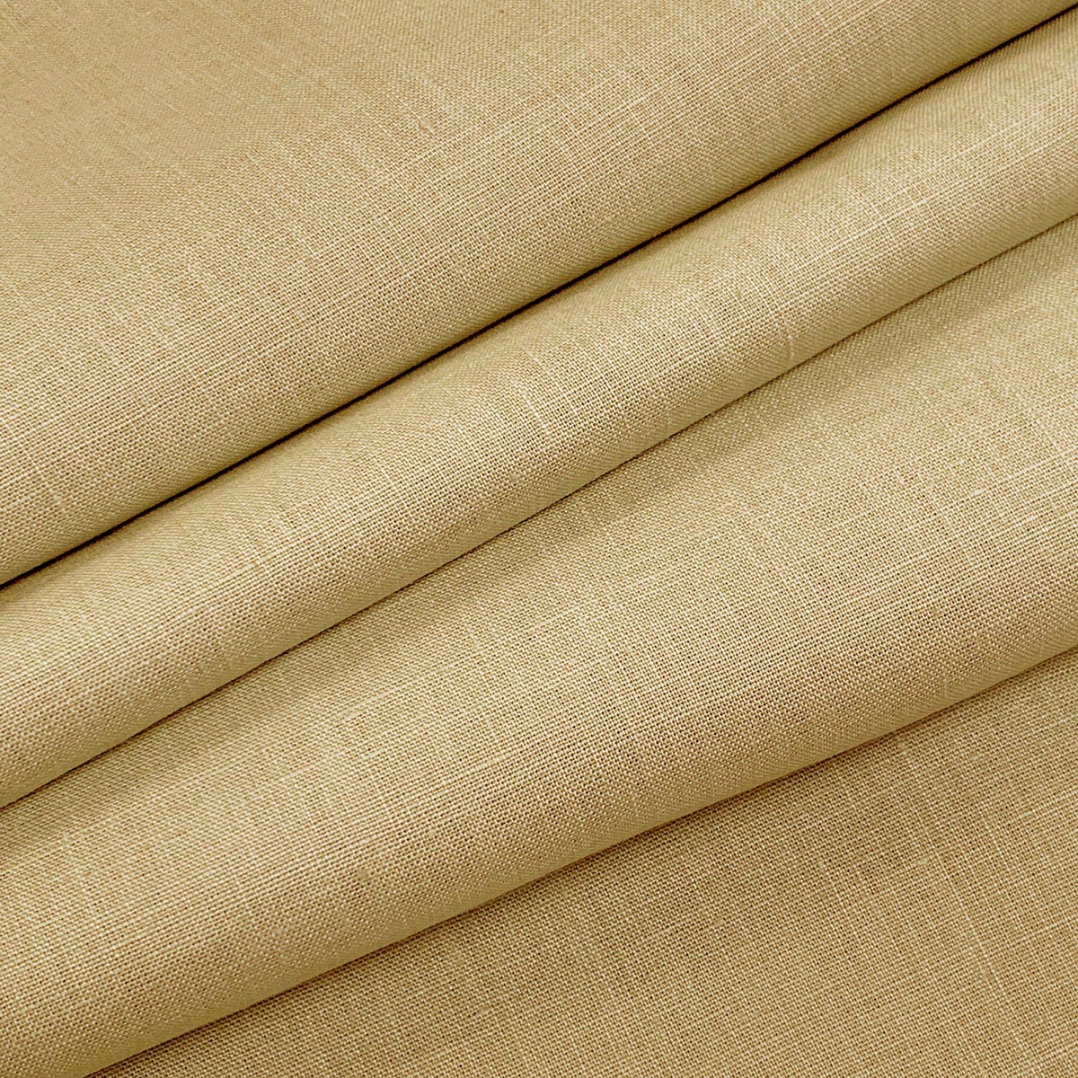 Purchase Mag Fabric Pattern number 10644 Emma Linen Camel Fabric