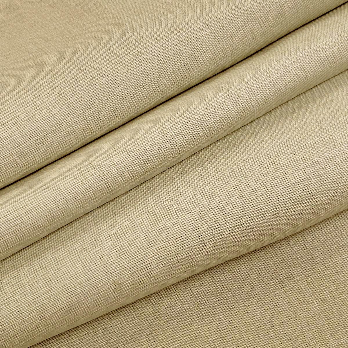 Purchase Mag Fabric SKU 10643 Emma Linen Wheat Fabric