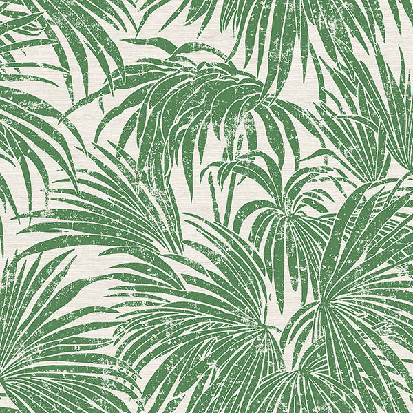 Purchase ESS6017 NuWallpaper Wallpaper, Green Cassava Palm Peel & Stick - Egypt Sherrod NuWallpaper