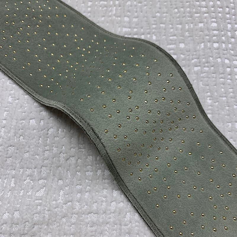 Select 9394 Estella Tape Lemongrass Light Green Magnolia Fabric