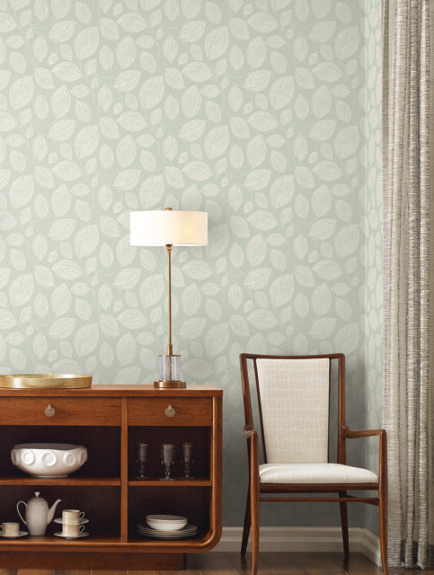 Purchase Ev3921 | Casual Elegance, Contoured Leaves - Candice Olson Wallpaper