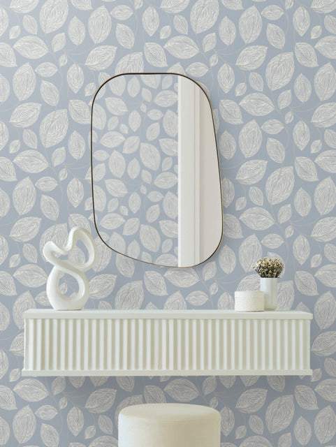 Purchase Ev3925 | Casual Elegance, Contoured Leaves - Candice Olson Wallpaper