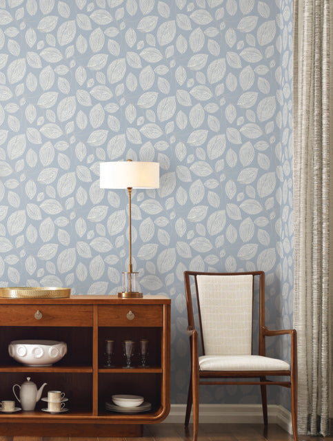 Purchase Ev3925 | Casual Elegance, Contoured Leaves - Candice Olson Wallpaper