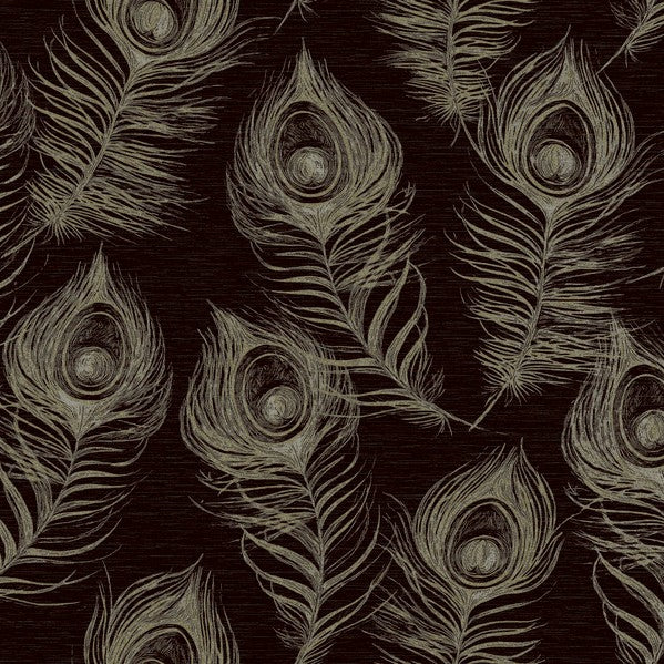 Purchase Ev3942 | Casual Elegance, Regal Peacock - Candice Olson Wallpaper