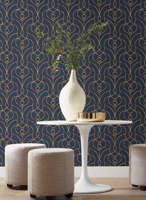 Purchase Ev3946 | Casual Elegance, Divine Trellis - Candice Olson Wallpaper