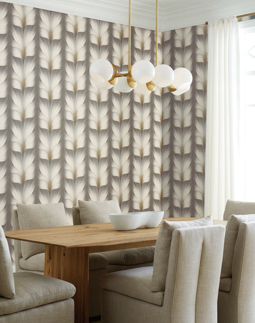 Purchase Ev3953 | Casual Elegance, Lotus Light Stripe - Candice Olson Wallpaper