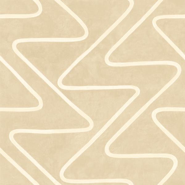 Sample - Ew15030.225.0 | Stelvio, Beige Abstract - Threads Wallpaper