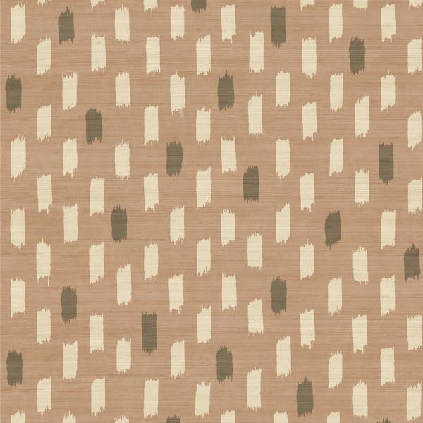 Sample - Ew15032.425.0 | Cordoba, Orange Stripes - Threads Wallpaper