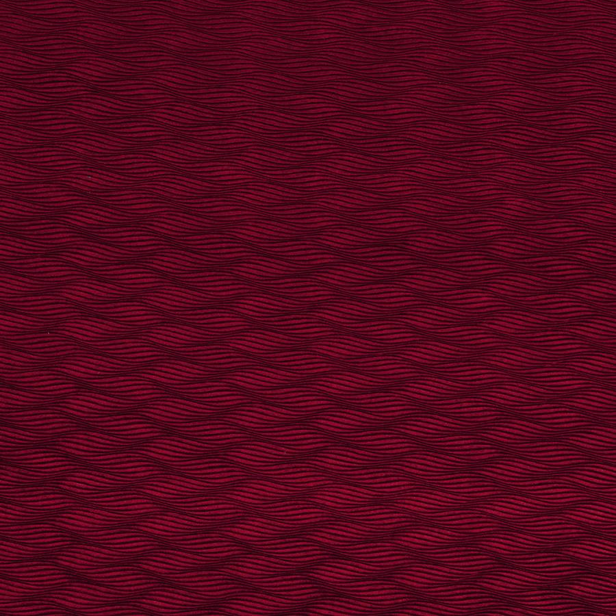 Save F0467-5 Tempo Crimson by Clarke and Clarke Fabric