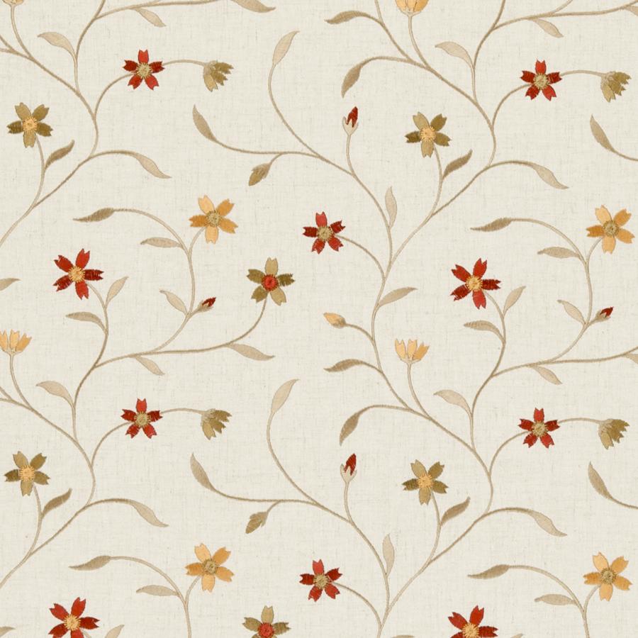 Looking F0599-6 Mellor Spice by Clarke and Clarke Fabric