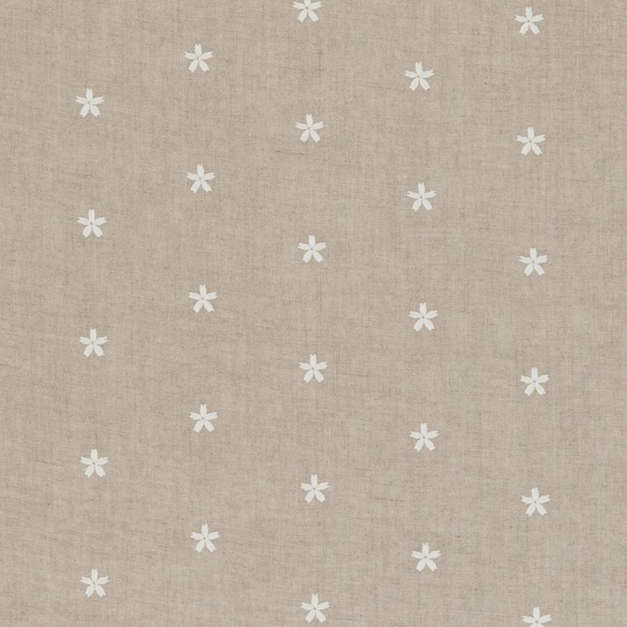 View F0600-2 Mitton Natural by Clarke and Clarke Fabric