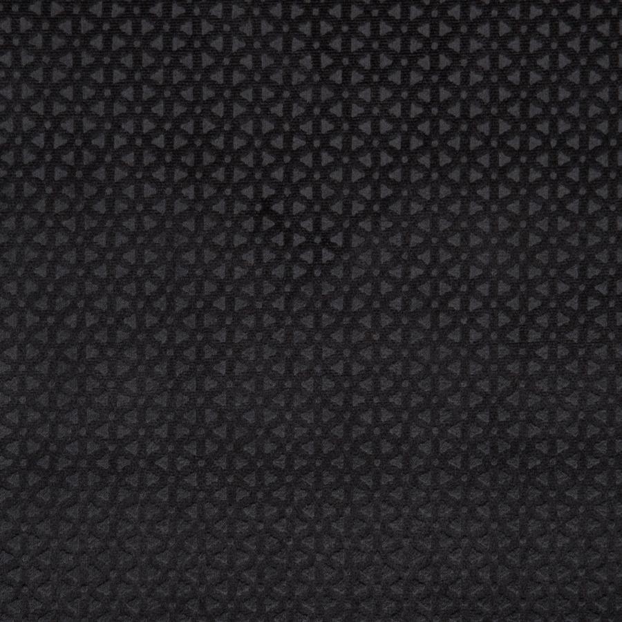Sample F0968-04 Loreto Jet Diamond Clarke And Clarke Fabric