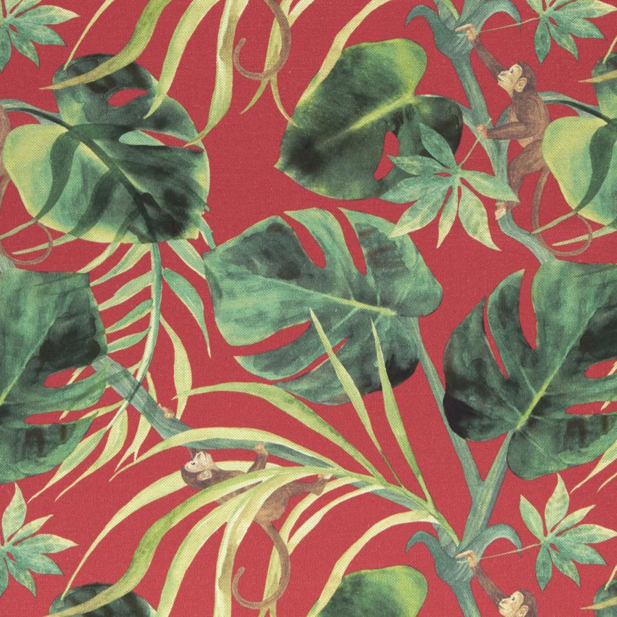 Sample F0998/04 Monkey Business Botanical Clarke And Clarke Fabric