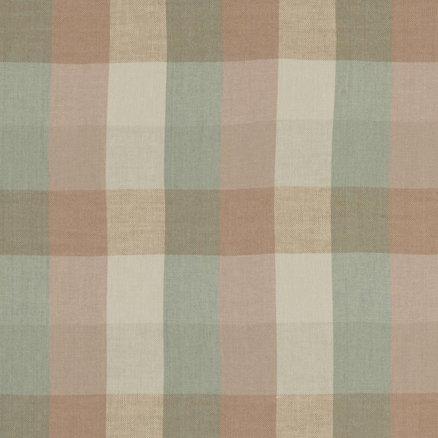 Sample F1042/06 Austin Check Clarke And Clarke Fabric