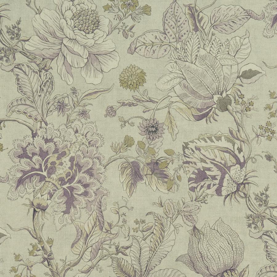 Sample F1048/04 Sissinghurst Botanical Clarke And Clarke Fabric