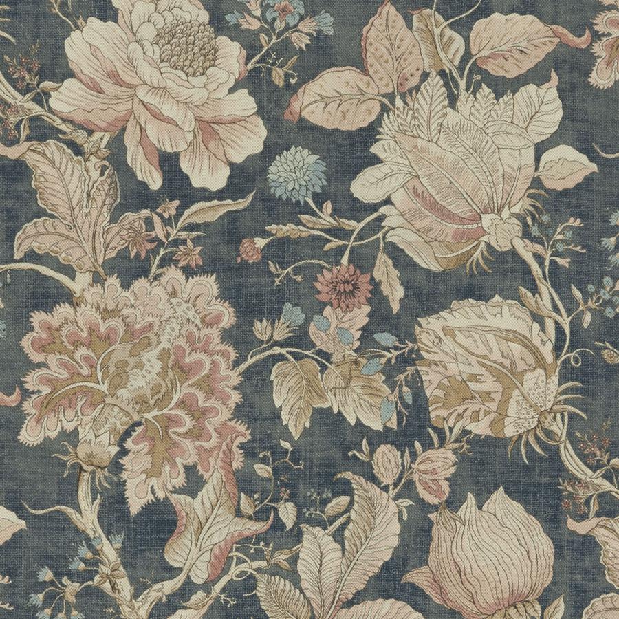 Sample F1048/05 Sissinghurst Botanical Clarke And Clarke Fabric