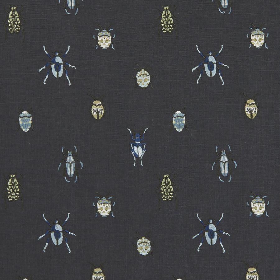 Sample F1095/02 Beetle Clarke And Clarke Fabric