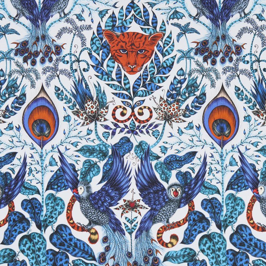 Sample F1107/01 Amazon Animal/Insect Clarke And Clarke Fabric