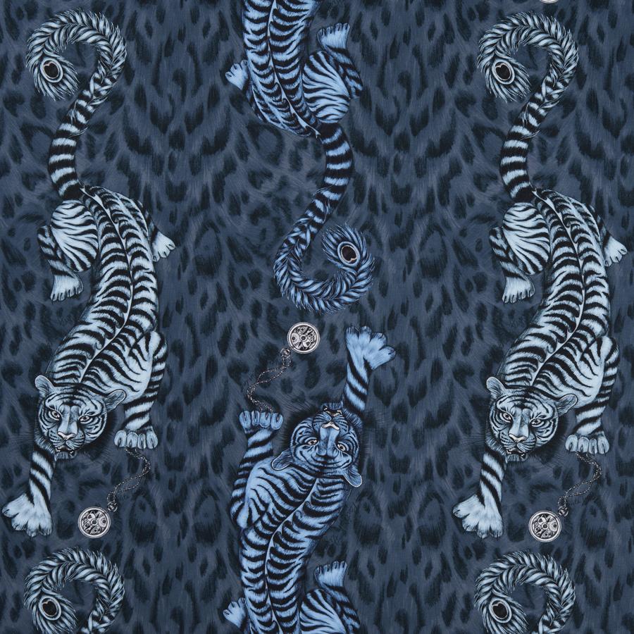 Sample F1114/02 Tigris Animal/Insect Clarke And Clarke Fabric