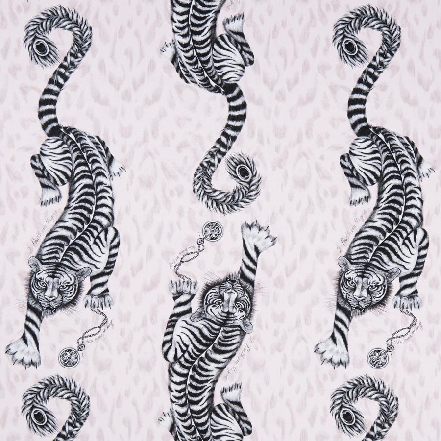 Sample F1114/03 Tigris Animal/Insect Clarke And Clarke Fabric