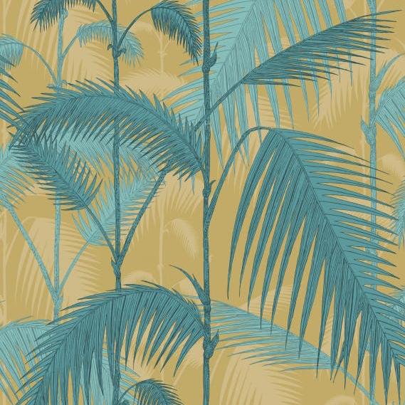 Purchase F111/2003L Palm Jungle, Cole & Son Contemporary Fabrics - Cole And Son Fabric - F111/2003L.Cs.0