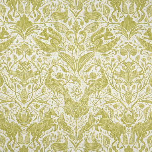 Find F1159/01 Forest Trail Damask by Clarke And Clarke Fabric