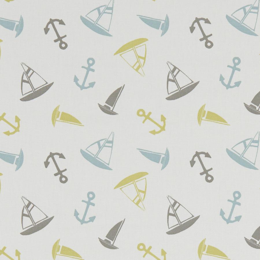 Sample F1183/02 Ahoy Novelty Clarke And Clarke Fabric