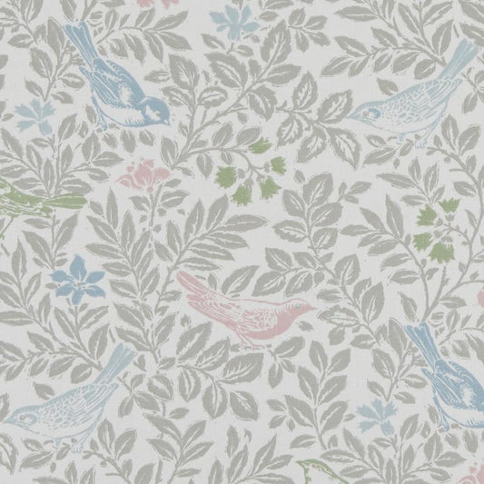 Order F1184/02 Bird Song Botanical by Clarke And Clarke Fabric
