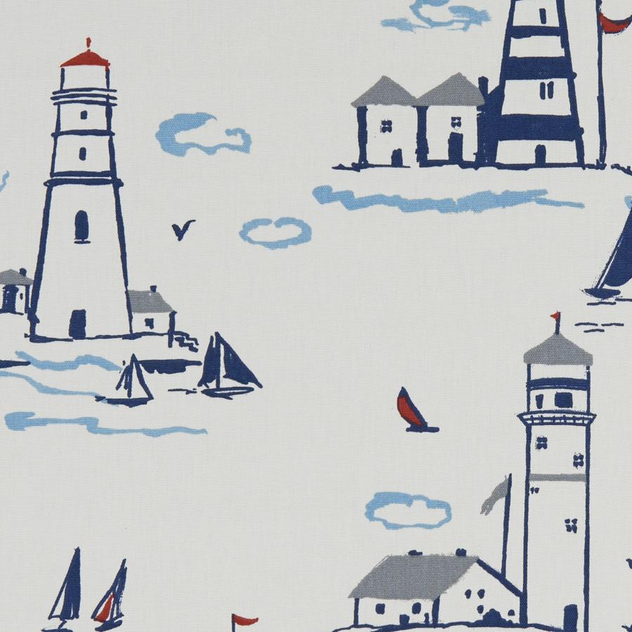 View F1189/01 Lowestoft Novelty by Clarke And Clarke Fabric