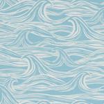 Sample F1193-01 Surf Aqua Modern Chinoiserie Clarke And Clarke Fabric
