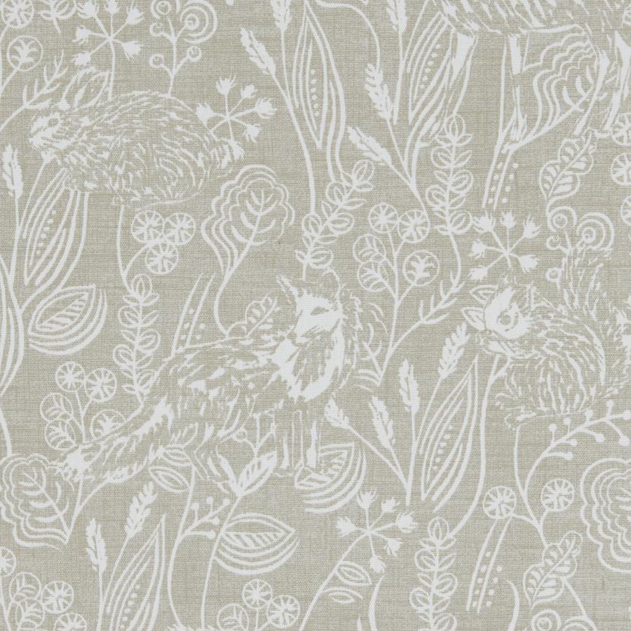 Sample F1197/04 Westleton Botanical Clarke And Clarke Fabric