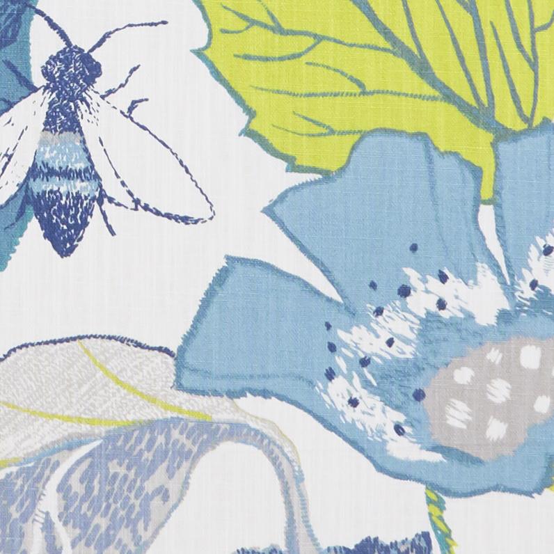 Sample F1289/01 Lotus Botanical Clarke And Clarke Fabric