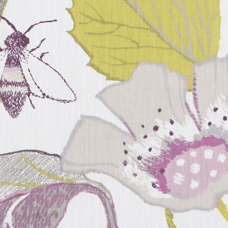 Sample F1289/03 Lotus Botanical Clarke And Clarke Fabric