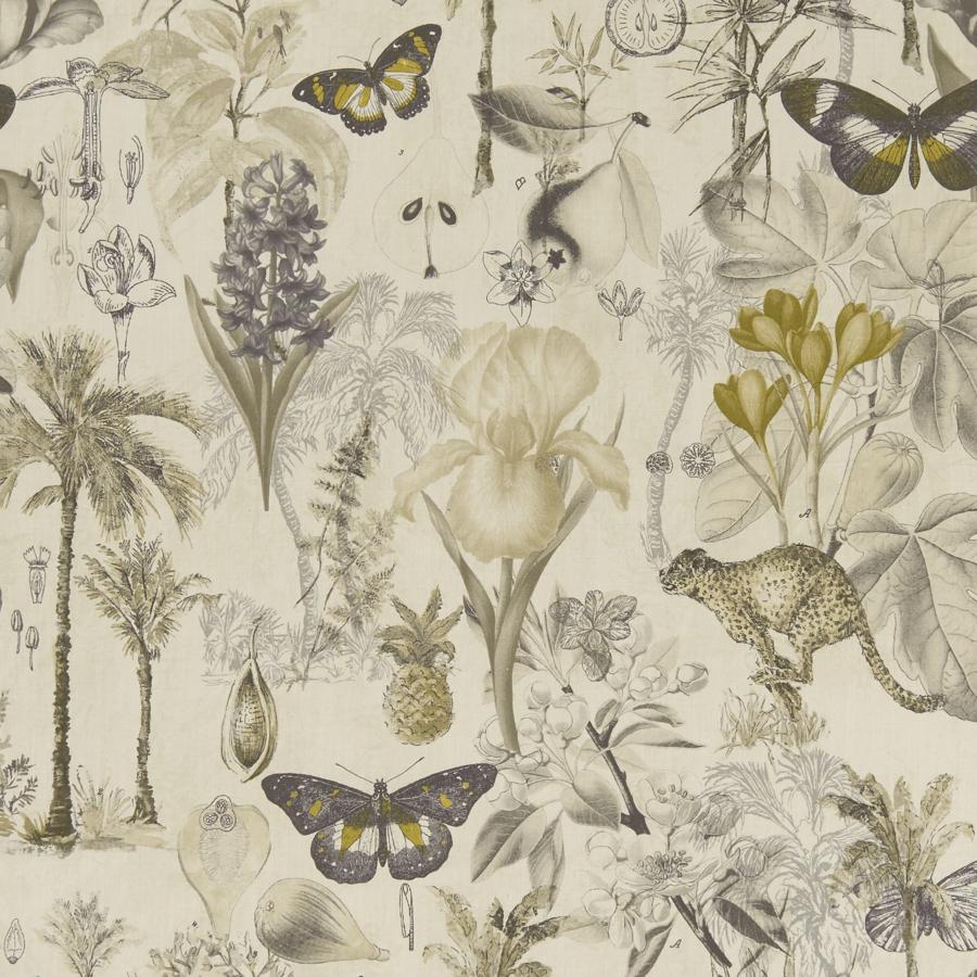Sample F1297/01 Botany Botanical Clarke And Clarke Fabric