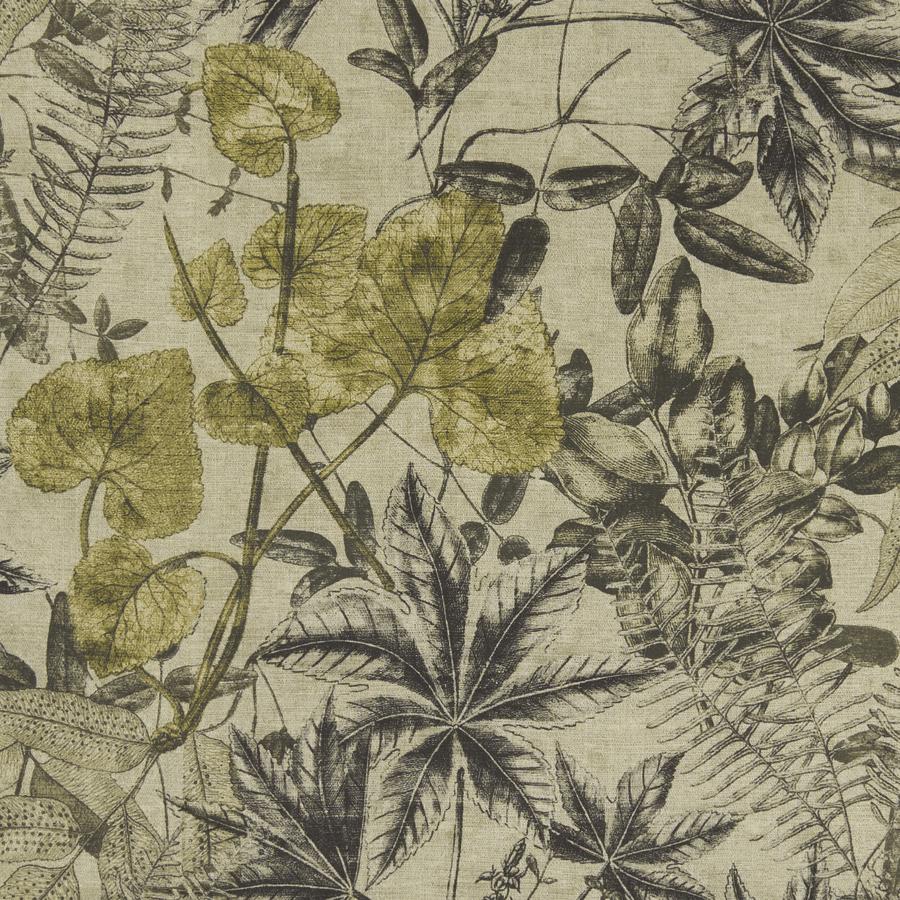 Sample F1301/01 Madagascar Botanical Clarke And Clarke Fabric