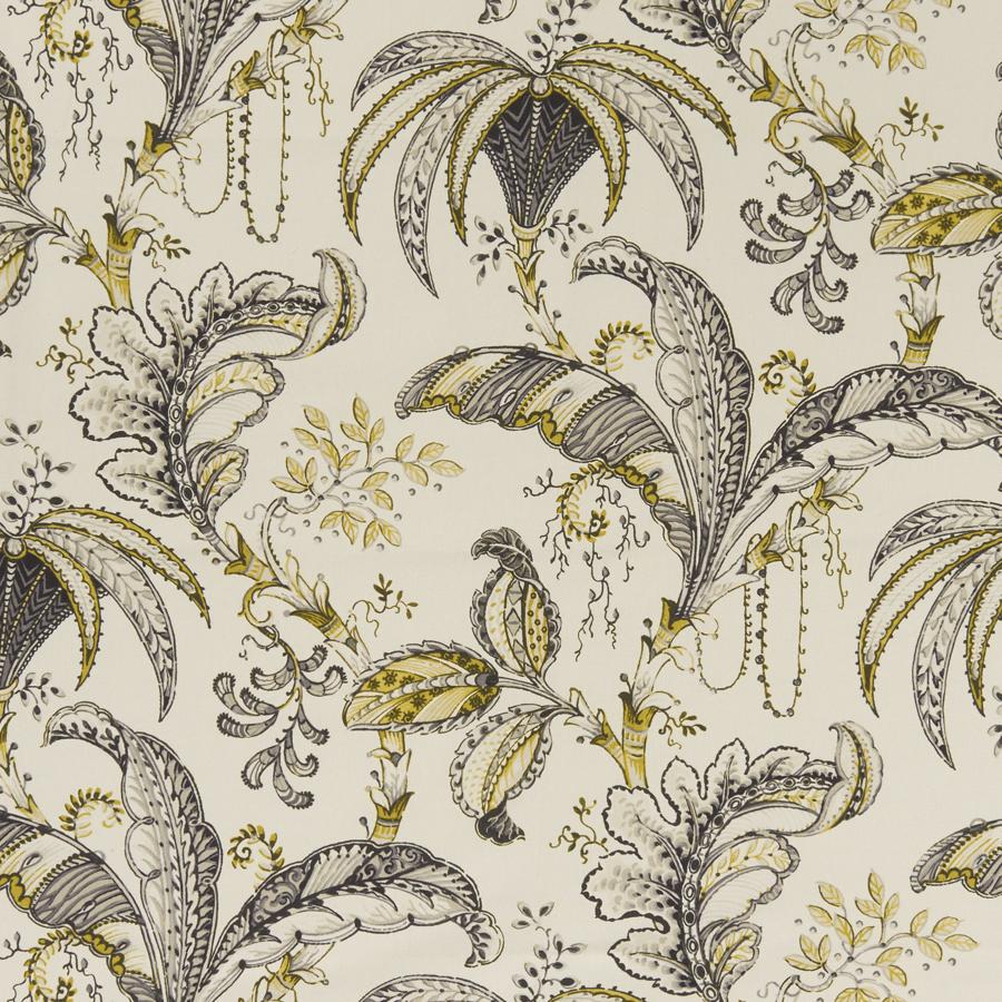 Sample F1330/01 Ophelia Botanical Clarke And Clarke Fabric