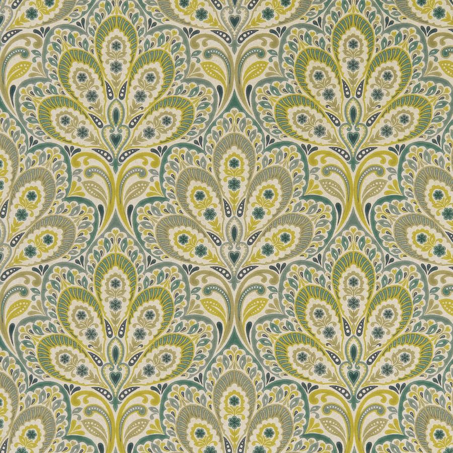 Sample F1332/03 Persia Paisley Clarke And Clarke Fabric