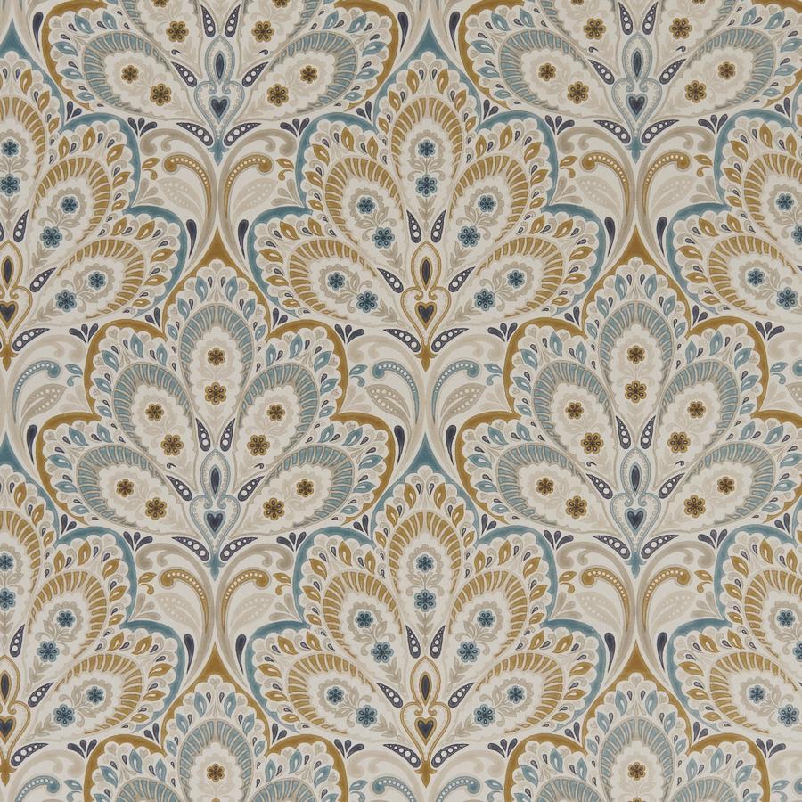 Sample F1332/05 Persia Paisley Clarke And Clarke Fabric