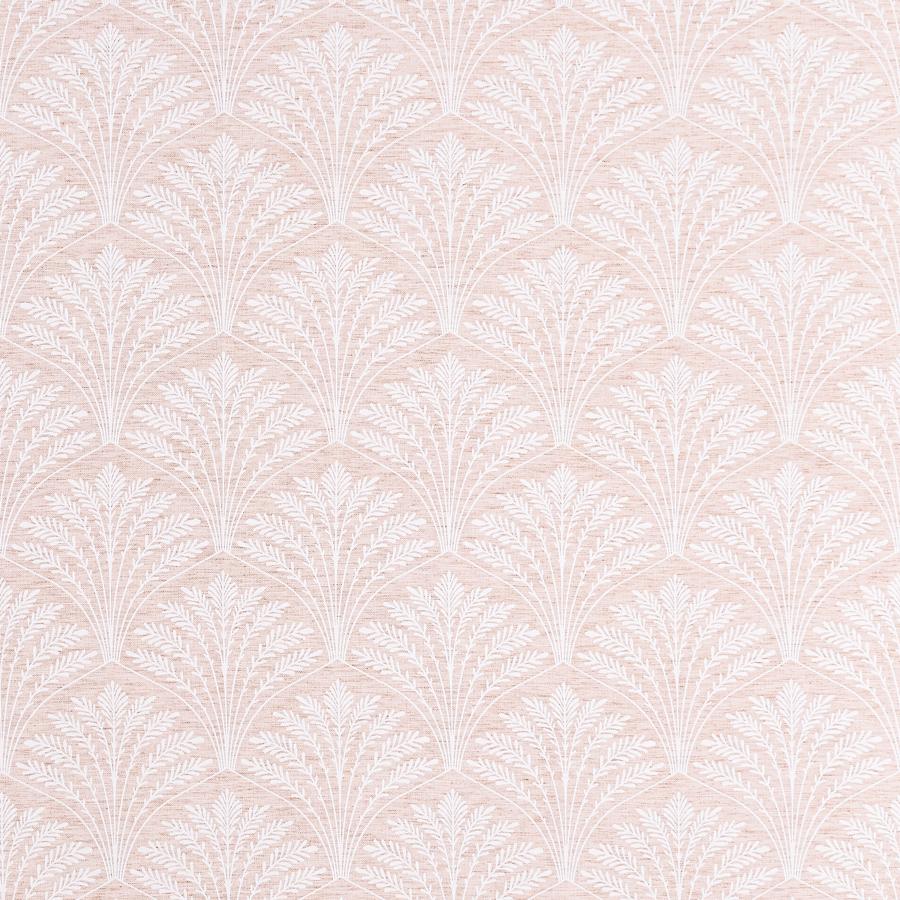 Sample F1413-01 Freja Blush Botanical Clarke And Clarke Fabric