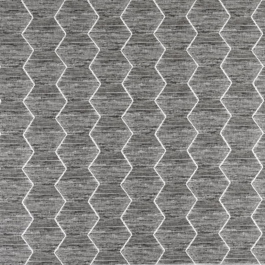 Sample F1415-03 Stratum Charcoal Geometric Clarke And Clarke Fabric