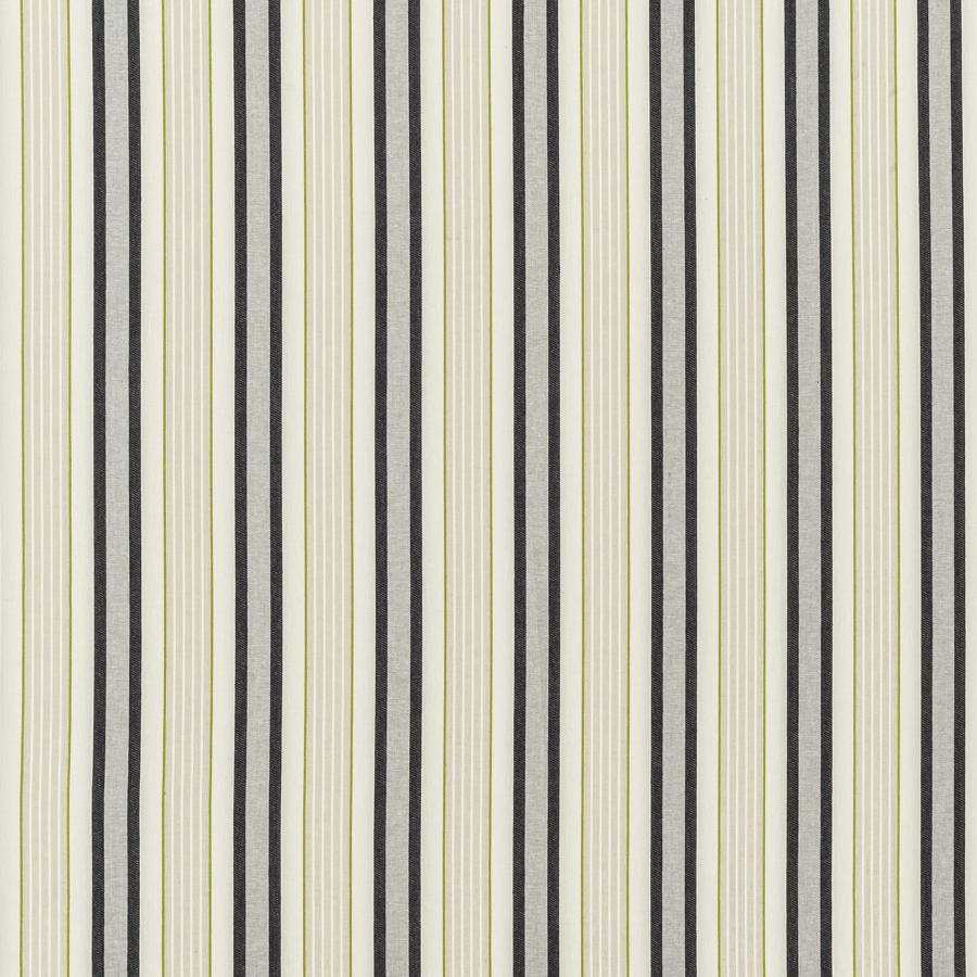 Acquire F1430/02 Belvoir Charcoal/Chartreu Stripes by Clarke And Clarke Fabric