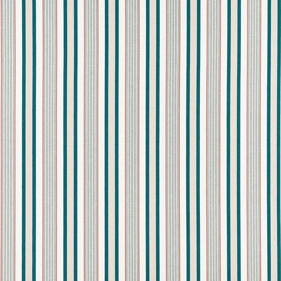 Save F1430/03 Belvoir Eau De Nil Stripes by Clarke And Clarke Fabric