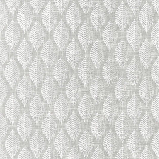 Save F1436/03 Aspen Silver Flamestitch by Clarke And Clarke Fabric