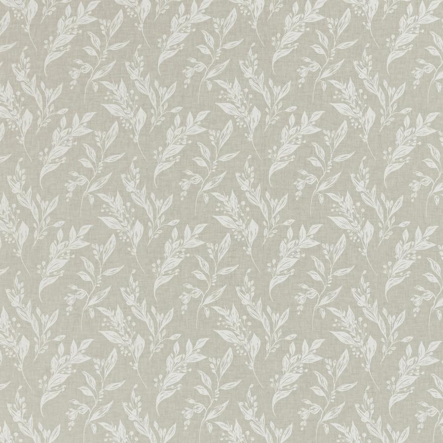 Sample F1440-01 Eternal Charcoal Botanical Clarke And Clarke Fabric